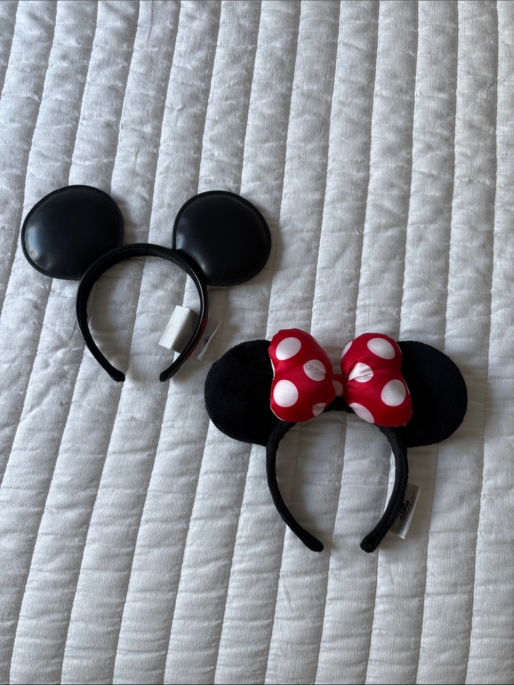 2 Disney Minnie and Mickey Headbands